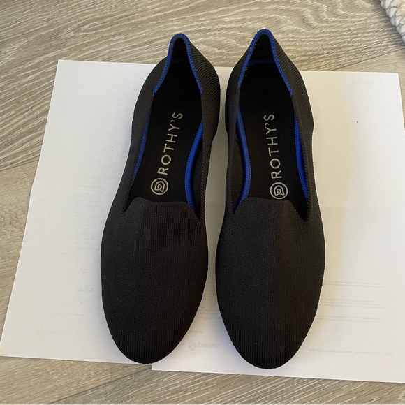 Rothy's Shoes - Rothy’s The Loafer black round toe flats shoes size 9.5